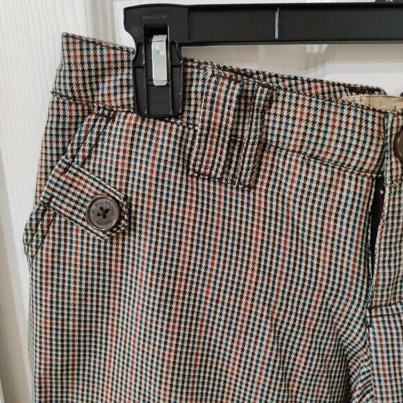 Billabong Juniors Plaid Bermuda Shorts NWT Size 3 - Picture 3 of 5
